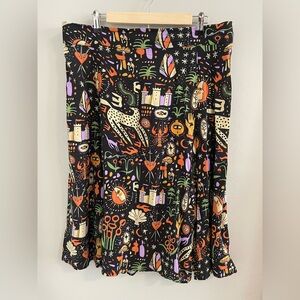 Nooworks Tarot Garden Slip Skirt XXL 2XL 2X